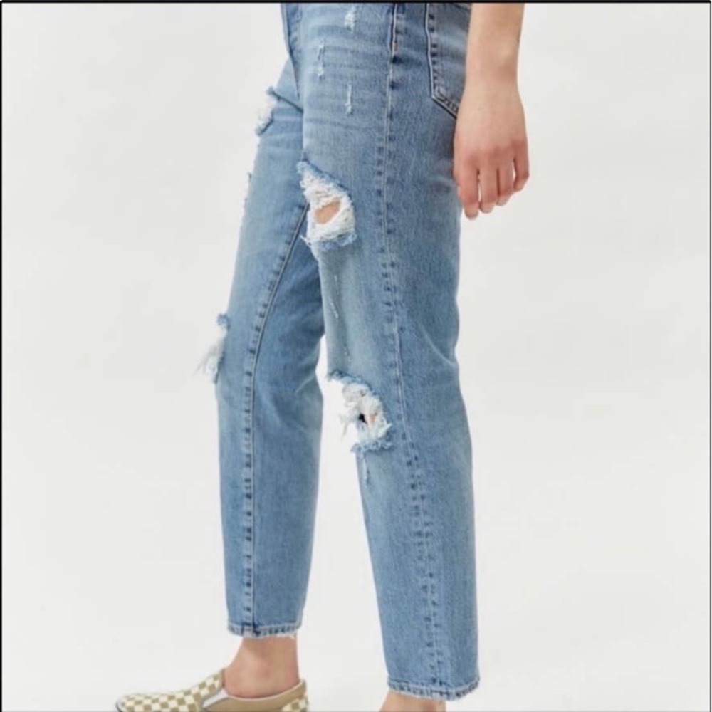 BDG High Rise Slim Straight Jeans - Picture 4 of 14